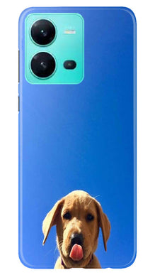 Dog Mobile Back Case for Vivo V25 5G (Design - 294)