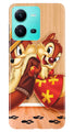 Chip n Dale Mobile Back Case for Vivo V25 5G (Design - 297)