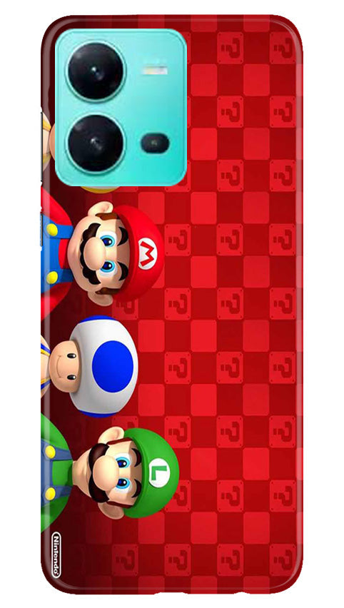 Mario Mobile Back Case for Vivo V25 5G (Design - 299)