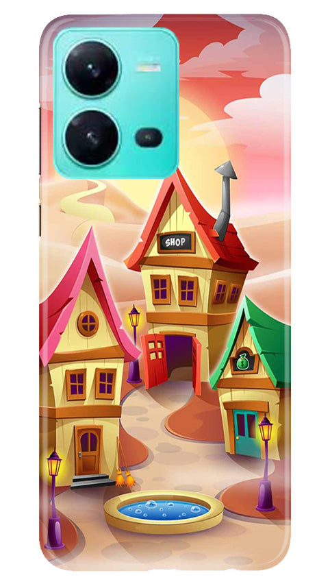 Sweet Home Mobile Back Case for Vivo V25 5G (Design - 300)