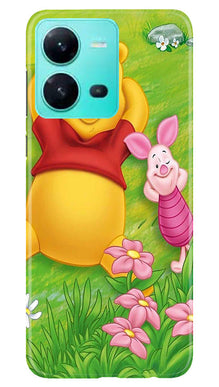 Winnie The Pooh Mobile Back Case for Vivo V25 5G (Design - 308)