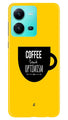 Coffee Optimism Mobile Back Case for Vivo V25 5G (Design - 313)