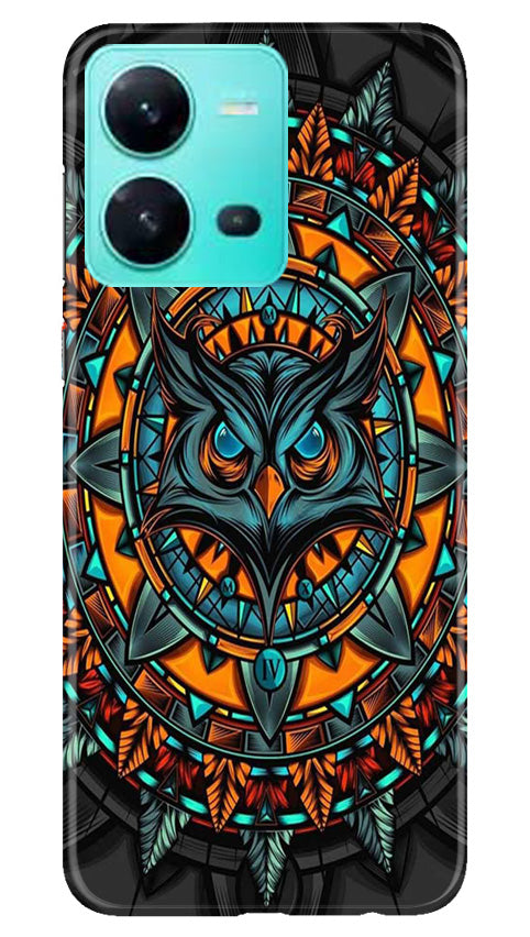 Owl Mobile Back Case for Vivo V25 5G (Design - 319)