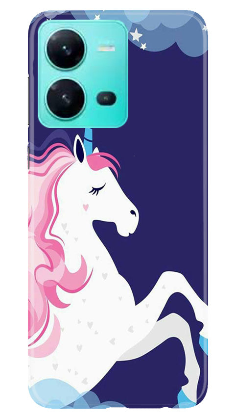 Unicorn Mobile Back Case for Vivo V25 5G (Design - 324)