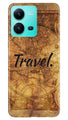 Travel Mobile Back Case for Vivo V25 5G (Design - 334)