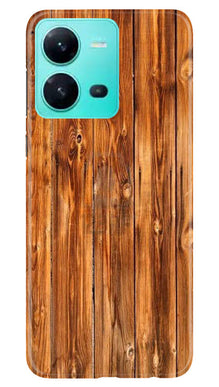 Wooden Texture Mobile Back Case for Vivo V25 5G (Design - 335)