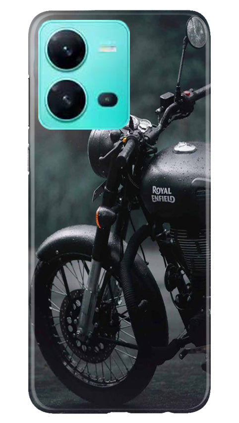 Royal Enfield Mobile Back Case for Vivo V25 5G (Design - 339)