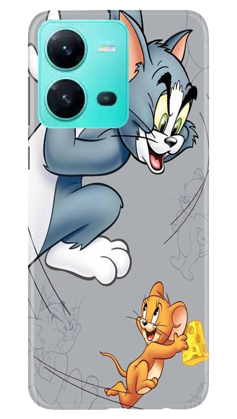 Tom n Jerry Mobile Back Case for Vivo V25 5G (Design - 356)