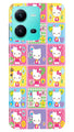 Kitty Mobile Back Case for Vivo V25 5G (Design - 357)