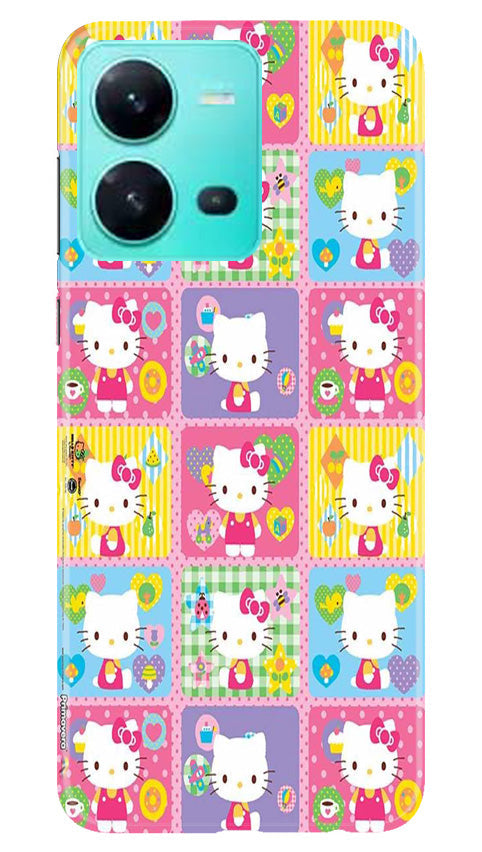 Kitty Mobile Back Case for Vivo V25 5G (Design - 357)