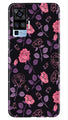 Rose Pattern Case for Vivo X50 Pro