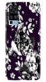 white flowers Case for Vivo X50 Pro
