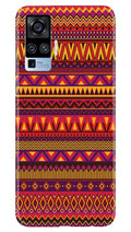 Zigzag line pattern2 Case for Vivo X50 Pro