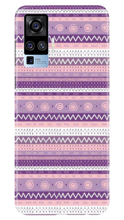 Zigzag line pattern3 Case for Vivo X50 Pro