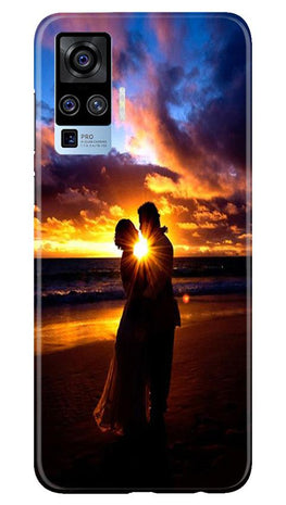 Couple Sea shore Case for Vivo X50 Pro