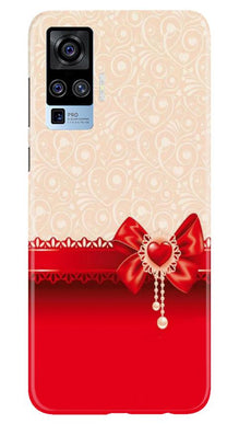 Gift Wrap3 Mobile Back Case for Vivo X50 Pro (Design - 36)