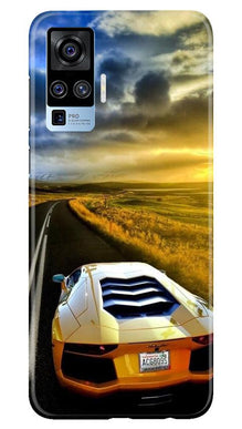 Car lovers Mobile Back Case for Vivo X50 Pro (Design - 46)
