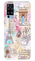 Paris Eiftel Tower Case for Vivo X50 Pro