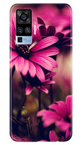 Purple Daisy Case for Vivo X50 Pro