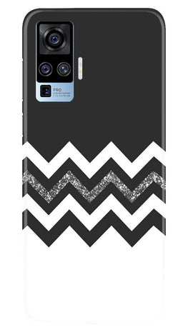 Black white Pattern2Case for Vivo X50 Pro