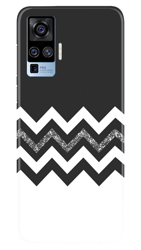Black white Pattern2Case for Vivo X50 Pro