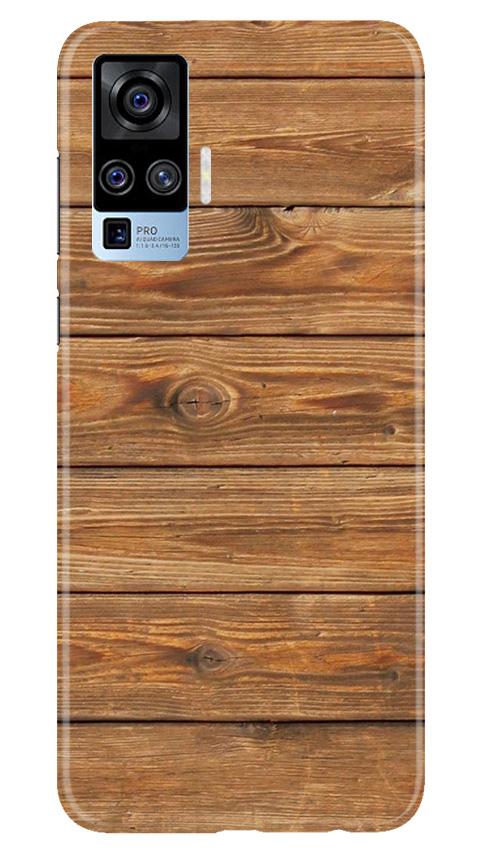 Wooden Look Case for Vivo X50 Pro  (Design - 113)