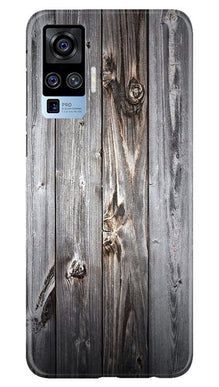 Wooden Look Mobile Back Case for Vivo X50 Pro  (Design - 114)
