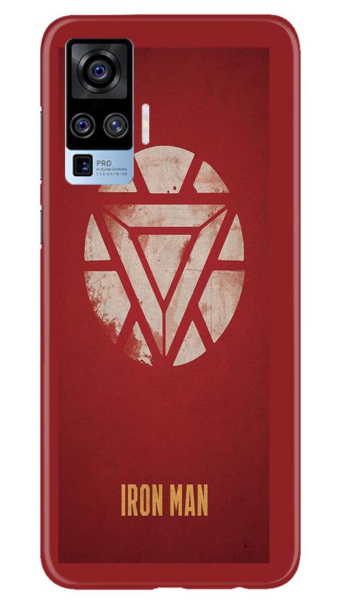 Iron Man Superhero Case for Vivo X50 Pro(Design - 115)