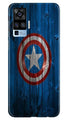 Captain America Superhero Case for Vivo X50 Pro  (Design - 118)