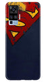 Superman Superhero Case for Vivo X50 Pro  (Design - 125)