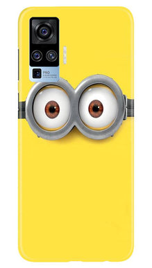 Minions Mobile Back Case for Vivo X50 Pro  (Design - 128)