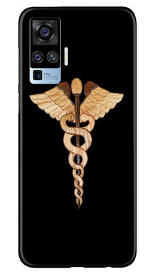 Doctor Logo Mobile Back Case for Vivo X50 Pro  (Design - 134)