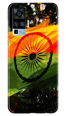 Indian Flag Mobile Back Case for Vivo X50 Pro  (Design - 137)