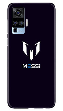 Messi Mobile Back Case for Vivo X50 Pro  (Design - 158)