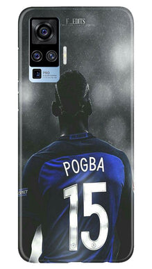 Pogba Mobile Back Case for Vivo X50 Pro  (Design - 159)