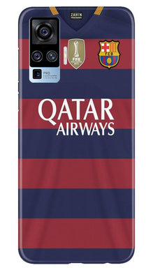 Qatar Airways Mobile Back Case for Vivo X50 Pro  (Design - 160)