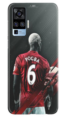 Pogba Mobile Back Case for Vivo X50 Pro  (Design - 167)