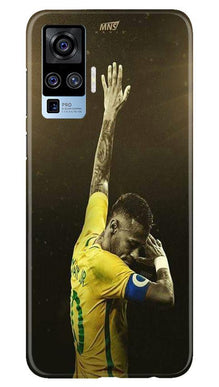 Neymar Jr Mobile Back Case for Vivo X50 Pro  (Design - 168)