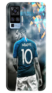 Mbappe Mobile Back Case for Vivo X50 Pro  (Design - 170)