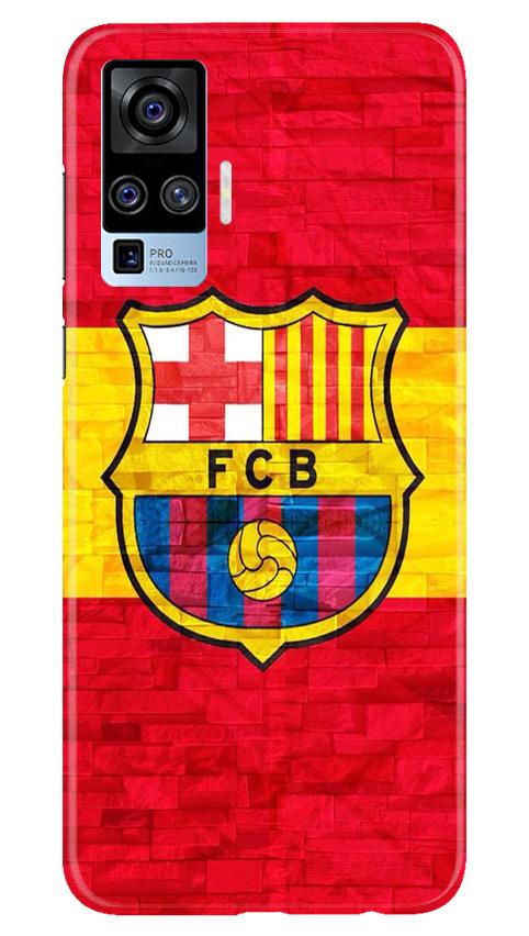 FCB Football Case for Vivo X50 Pro  (Design - 174)
