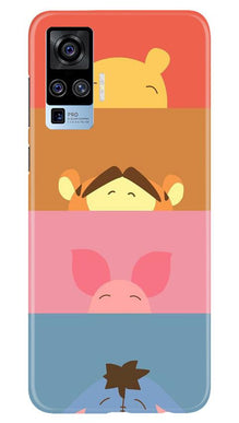 Cartoon Mobile Back Case for Vivo X50 Pro (Design - 183)