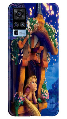 Cute Girl Mobile Back Case for Vivo X50 Pro (Design - 198)