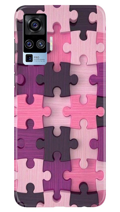 Puzzle Case for Vivo X50 Pro (Design - 199)