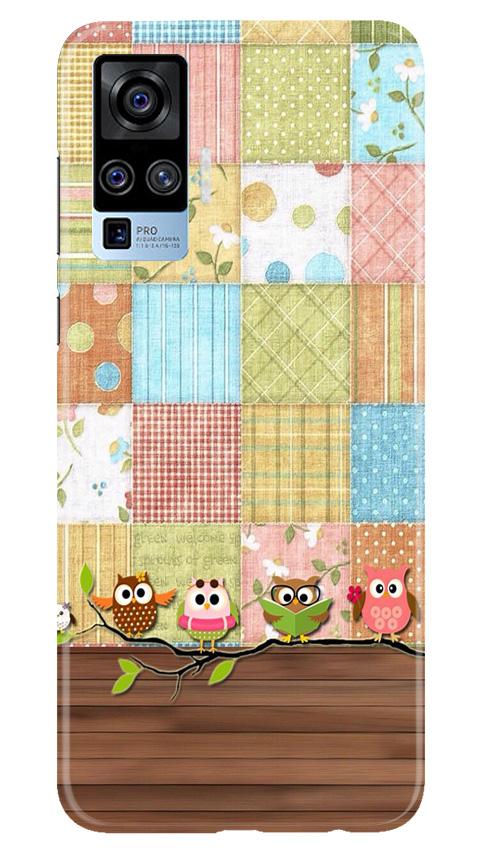 Owls Case for Vivo X50 Pro (Design - 202)