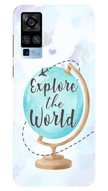 Explore the World Mobile Back Case for Vivo X50 Pro (Design - 207)