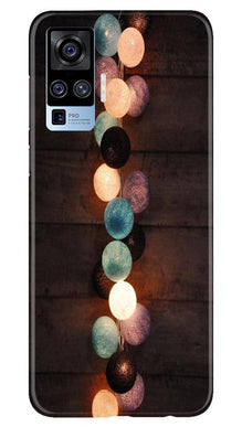 Party Lights Mobile Back Case for Vivo X50 Pro (Design - 209)