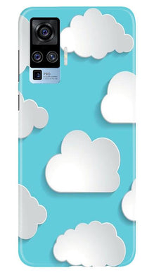 Clouds Mobile Back Case for Vivo X50 Pro (Design - 210)