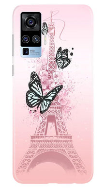 Eiffel Tower Mobile Back Case for Vivo X50 Pro (Design - 211)