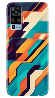 Modern Art Mobile Back Case for Vivo X50 Pro (Design - 233)