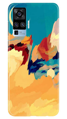 Modern Art Mobile Back Case for Vivo X50 Pro (Design - 236)
